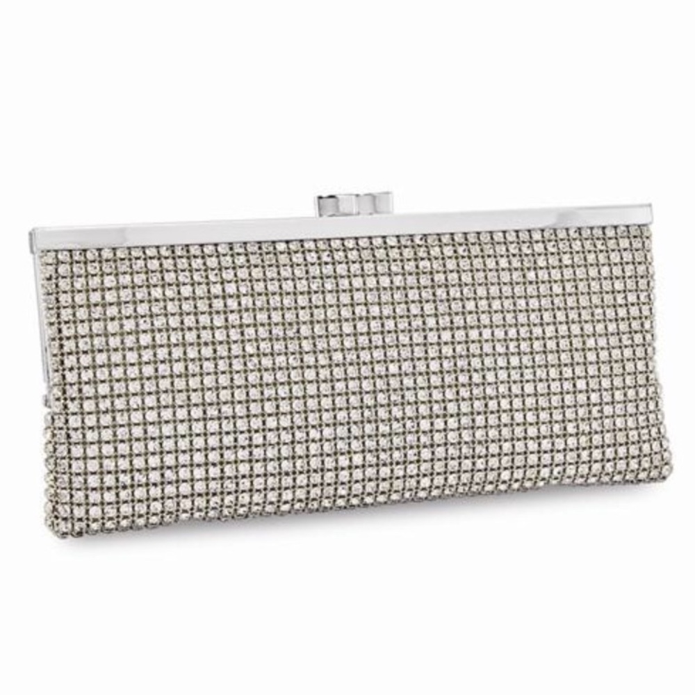 Swarovski® Crystal Leather Evening Bag